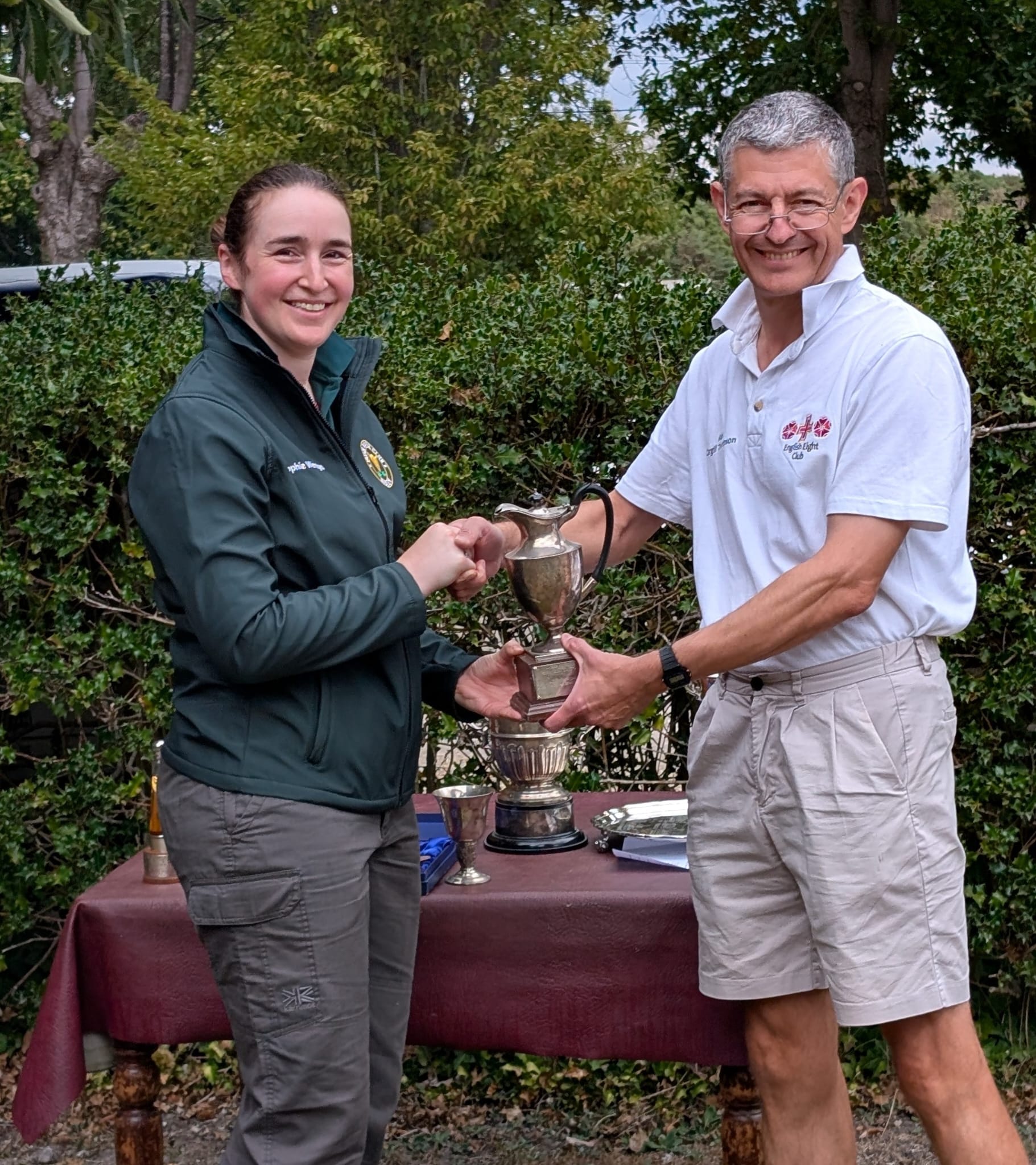 Sophie Wentges wins the Ladies Trophy